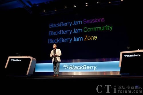 RIM公司開發(fā)者關(guān)系及生態(tài)系統(tǒng)開發(fā)副總裁 Alec Saunders主題演講